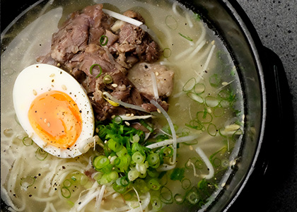 シメのラーメン